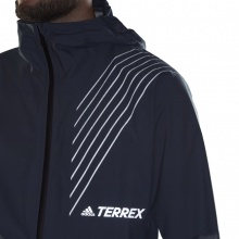 adidas Regenjacke/ Übergangsjacke TERREX 3L Zupahike blaugrau Herren